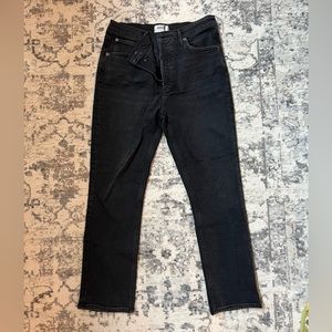 Agolde Riley crop jean